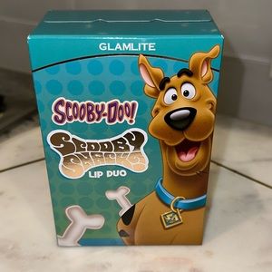 ✨NIB✨ Scooby-Doo “SCOOBY SNACKS" X GLAMLITE Lip Duo Set